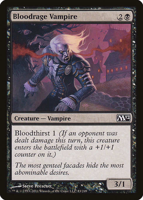 Bloodrage Vampire card image