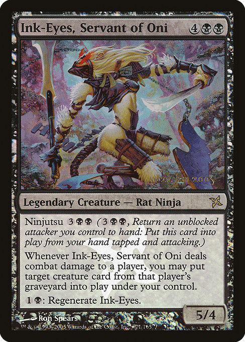 Ink-Eyes, Servant of Oni (Betrayers of Kamigawa Promos #71★)