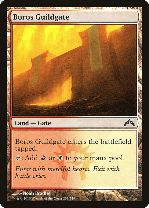 Boros Guildgate (Gatecrash #239)