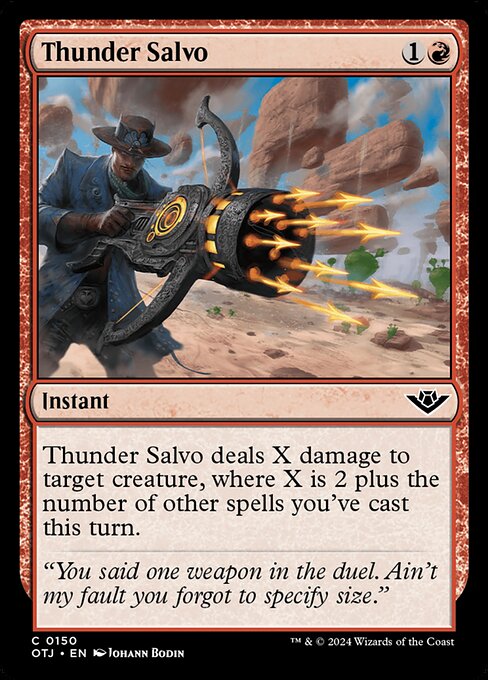 Thunder Salvo (Outlaws of Thunder Junction #150)