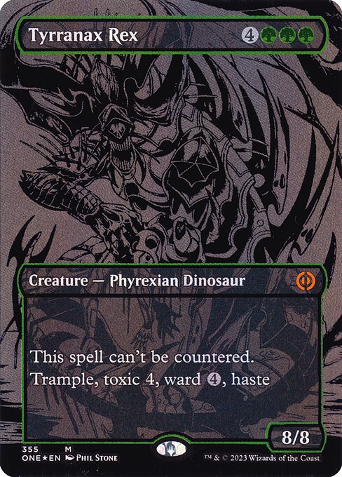 Tyrranax Rex (Phyrexia: All Will Be One #355)