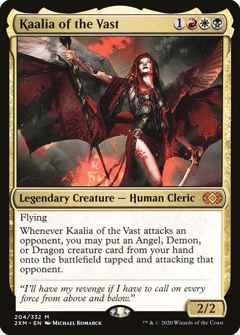 Kaalia of the Vast (Double Masters #204)