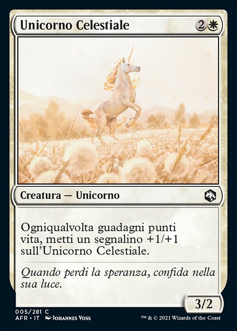 Unicorno Celestiale