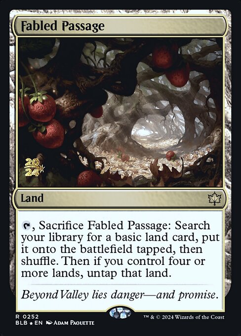 Fabled Passage (Bloomburrow Promos)