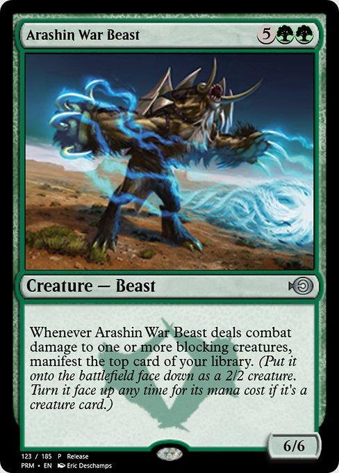 Arashin War Beast (Magic Online Promos #55741)