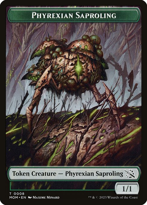 Phyrexian Saproling (March of the Machine Tokens #8)