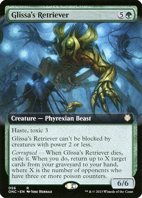 Glissa's Retriever (Phyrexia: All Will Be One Commander #56)