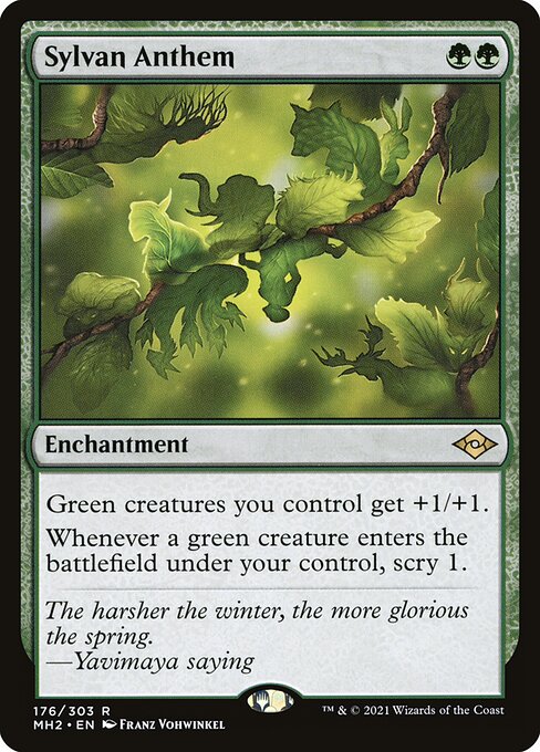 Sylvan Anthem (Modern Horizons 2 #176)