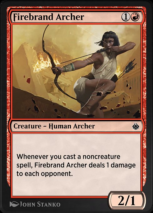 Firebrand Archer (Amonkhet Remastered #154)