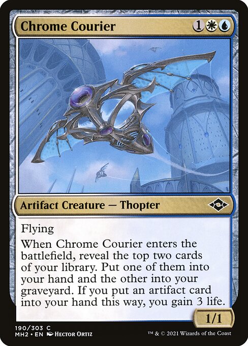 Chrome Courier (Modern Horizons 2 #190)