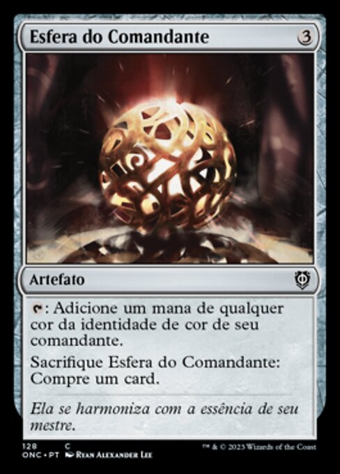 Commander's Sphere (Phyrexia: All Will Be One Commander #128)