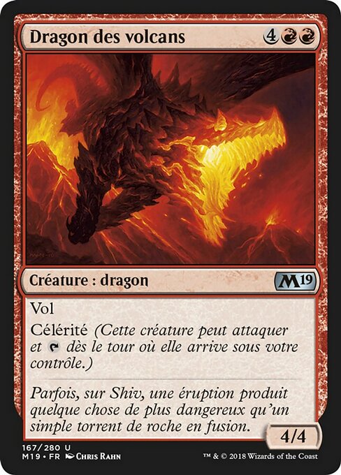 Volcanic Dragon (Core Set 2019 #167)