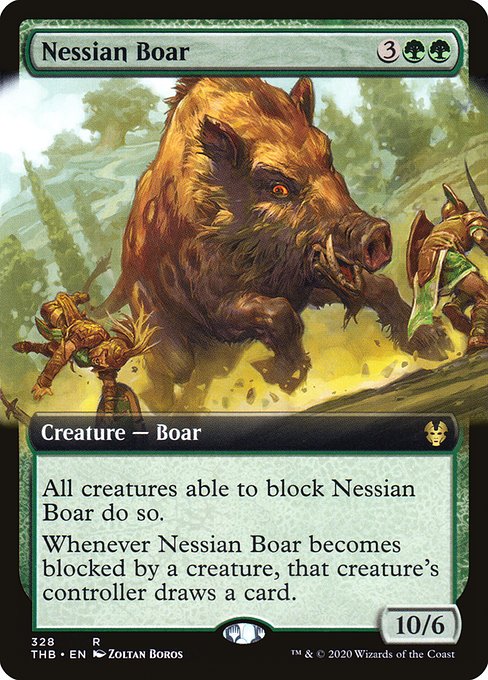 Sanglier nessian|Nessian Boar