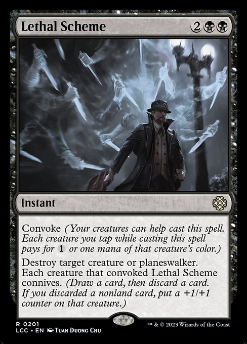 Lethal Scheme (The Lost Caverns of Ixalan Commander #201)