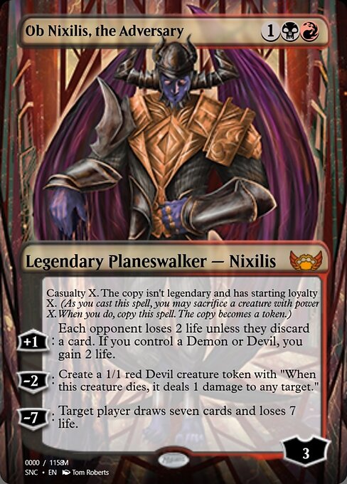 Ob Nixilis, the Adversary (Magic Online Promos #99687)