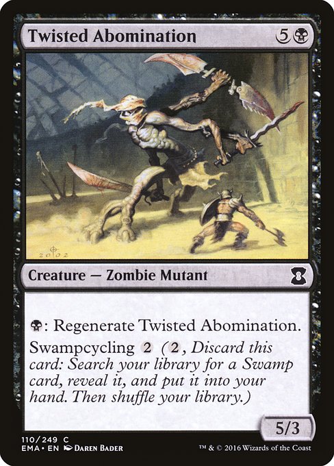 Twisted Abomination (ema) 110