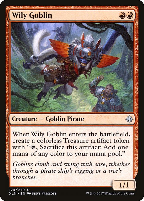 Wily Goblin (Ixalan #174)