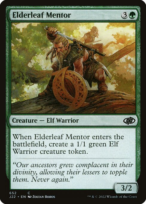 Elderleaf Mentor (j22) 652