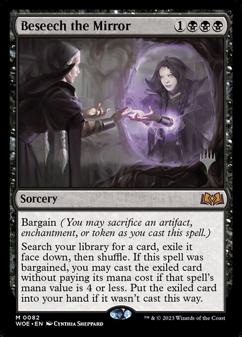 Beseech the Mirror (Wilds of Eldraine Promos #82p)