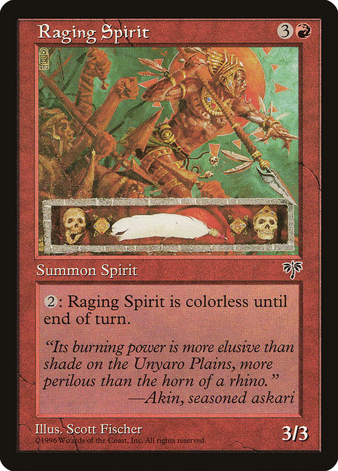 Raging Spirit card image