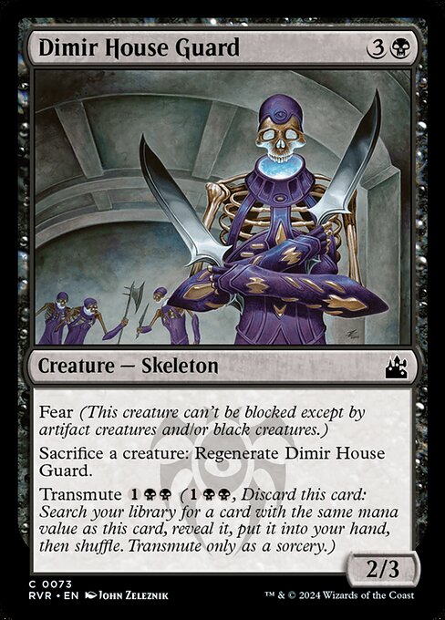 Dimir House Guard (Ravnica Remastered #73)