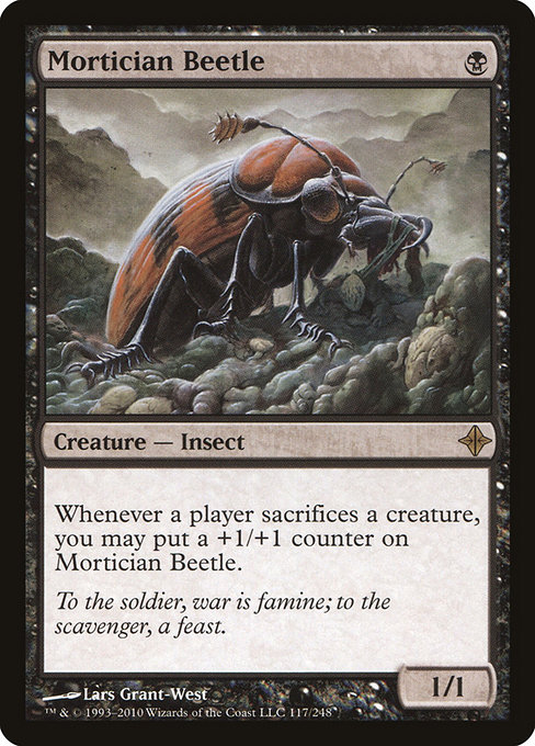 Mortician Beetle (Rise of the Eldrazi #117)