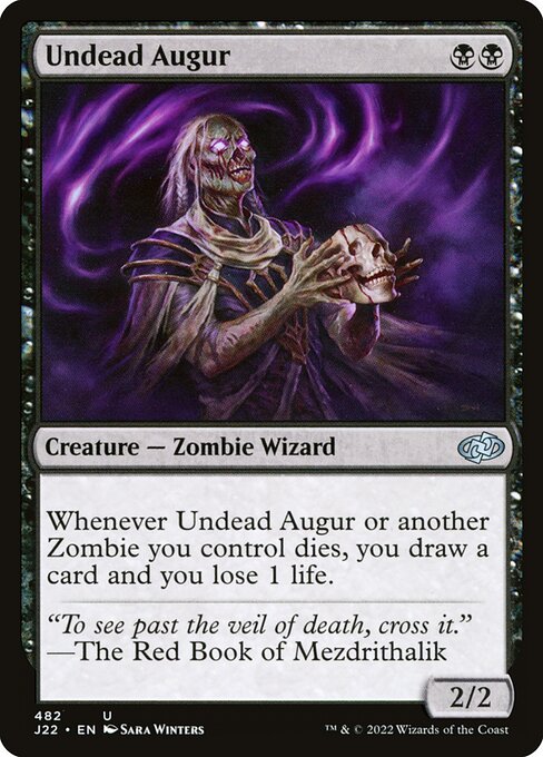 Undead Augur (Jumpstart 2022 #482)