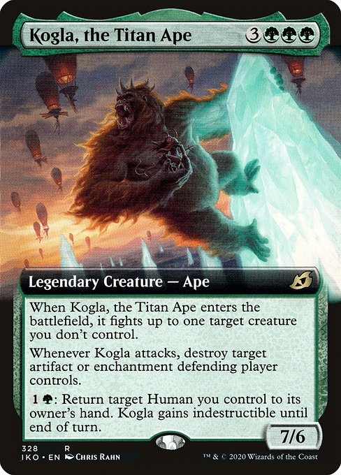 Kogla, the Titan Ape card image