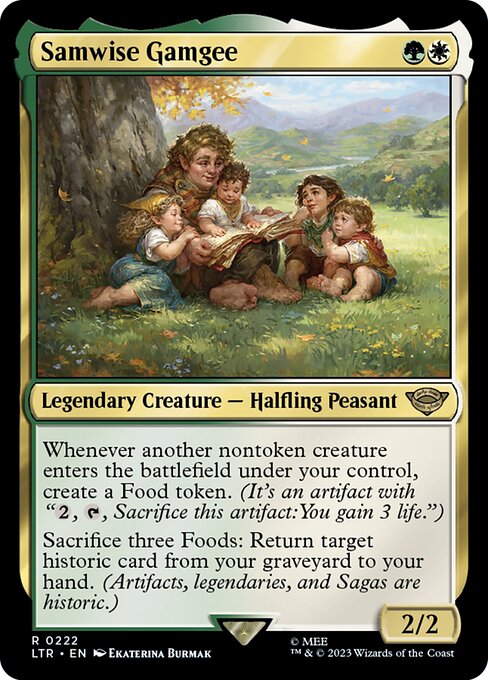 Samwise Gamgee (ltr) 222 Samwise Gamgee (ltr) 222