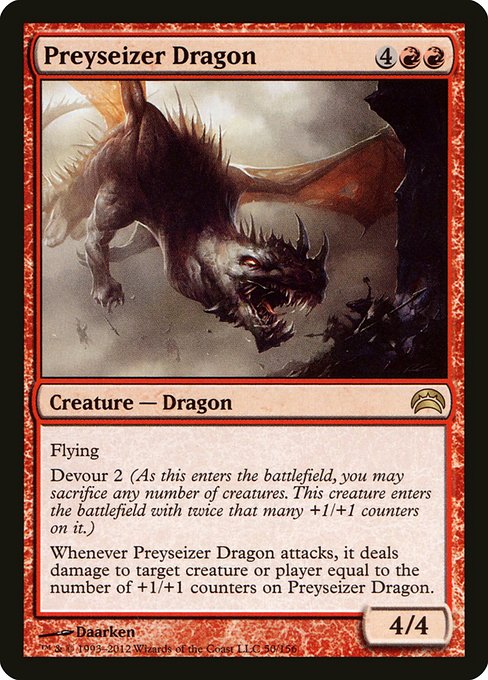 Dragon priseproie|Preyseizer Dragon