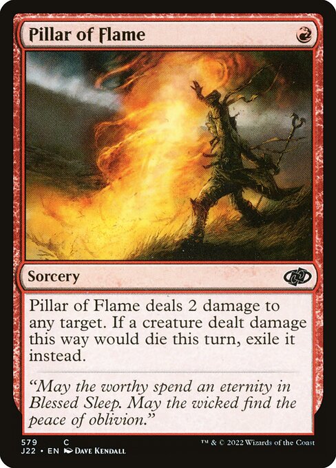 Pilier de flammes|Pillar of Flame