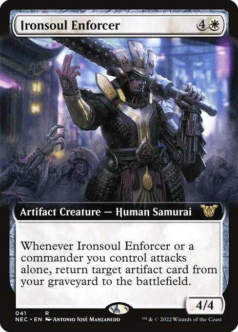 Ironsoul Enforcer (Neon Dynasty Commander #41)