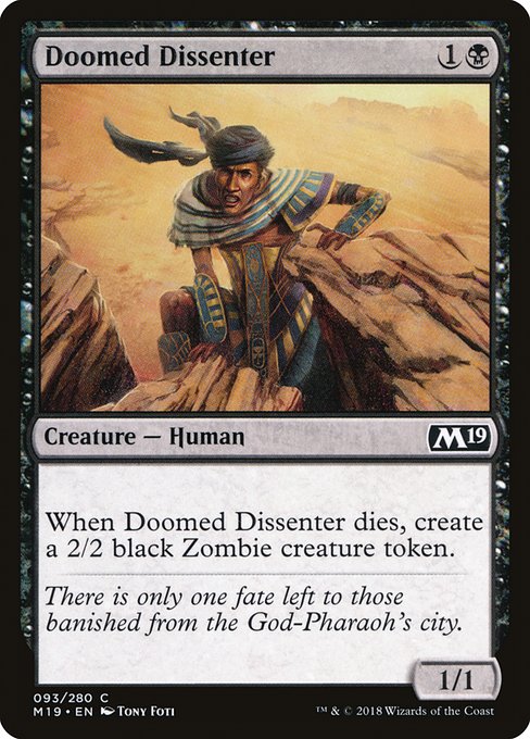 Doomed Dissenter (m19) 93