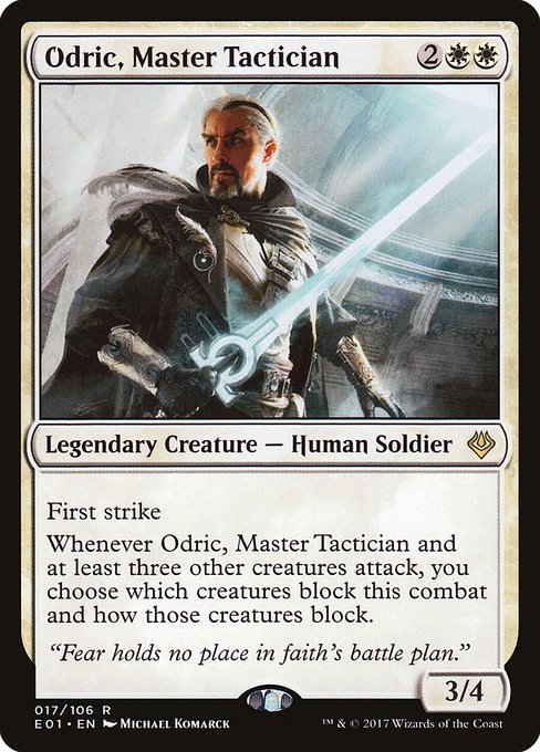 Odric, Master Tactician (E01)
