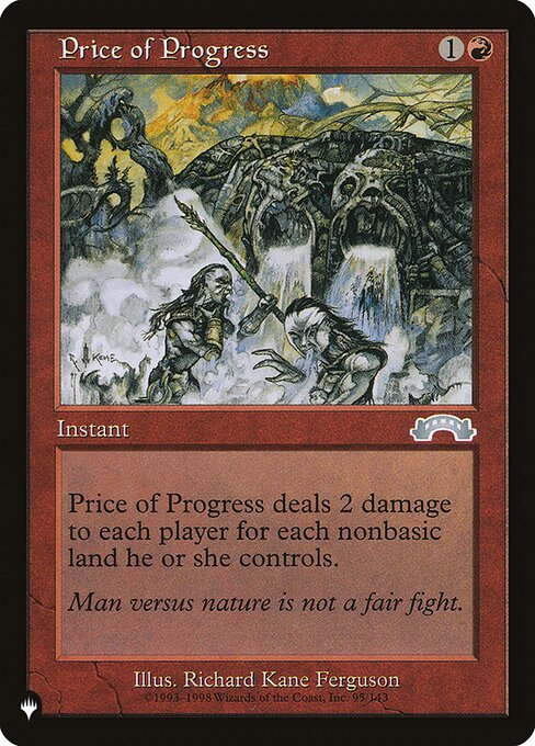 Price of Progress (The List)