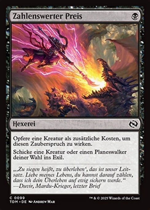Zahlenswerter Preis