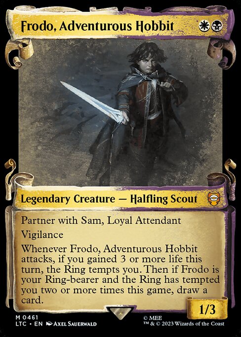 Frodo, Adventurous Hobbit (Tales of Middle-earth Commander #461)