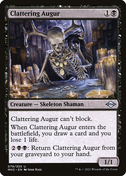 Clattering Augur card image