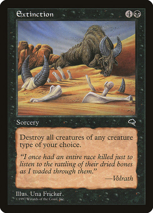 Extinction card image