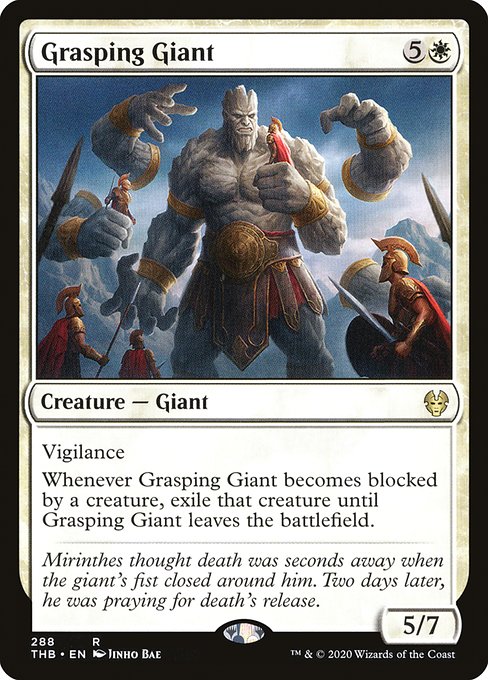 Géant saisissant|Grasping Giant