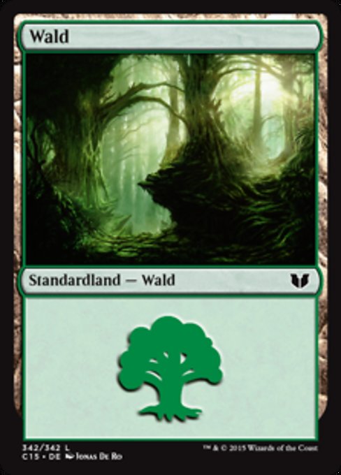 Forest (Commander 2015 #342)