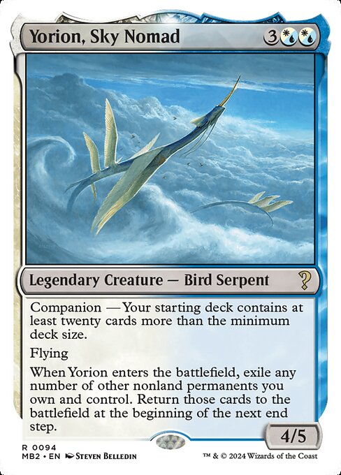 Yorion, Sky Nomad (Mystery Booster 2 #94)