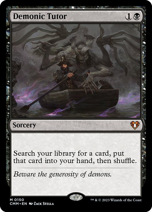 Demonic Tutor (cmm) 150