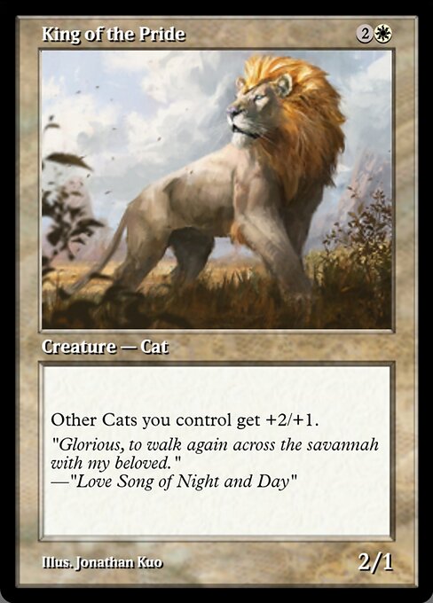 King of the Pride (Magic Online Promos #91225)