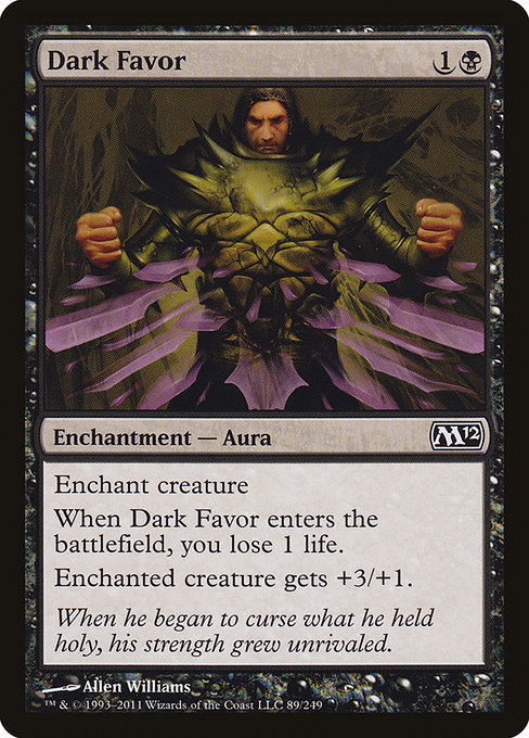 Dark Favor (Magic 2012 #89)