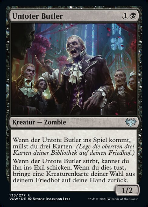 Untoter Butler