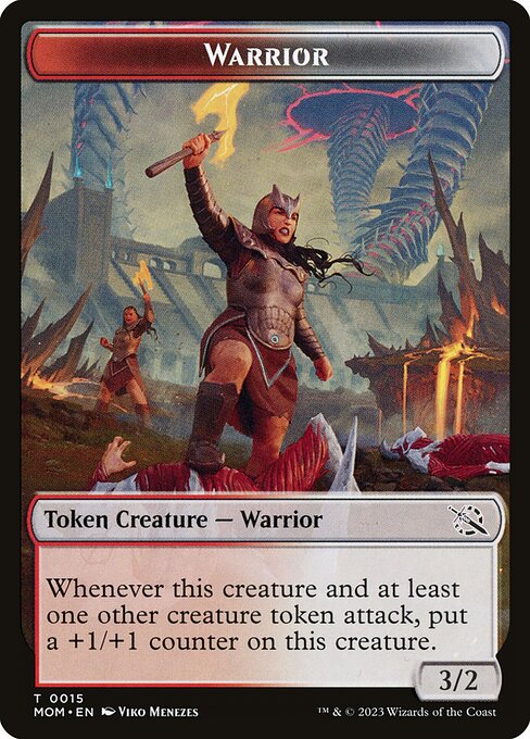 Warrior (March of the Machine Tokens #15)