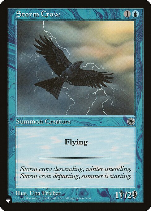 Storm Crow (The List #POR-69)