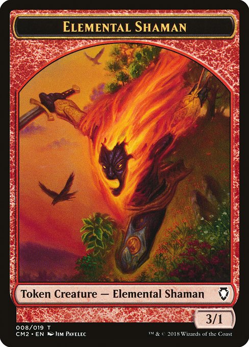 Elemental Shaman (Commander Anthology Volume II Tokens #8)
