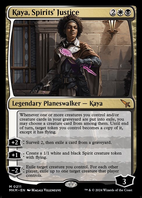 Kaya, Spirits' Justice (mkm) 211